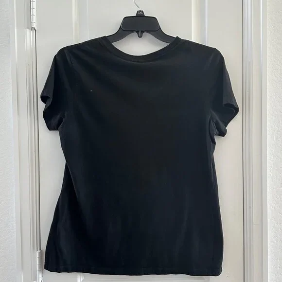 Black Christian Graphic Tee With "You Can Do All Things Through Christ Except Co - Picture 2 of 5